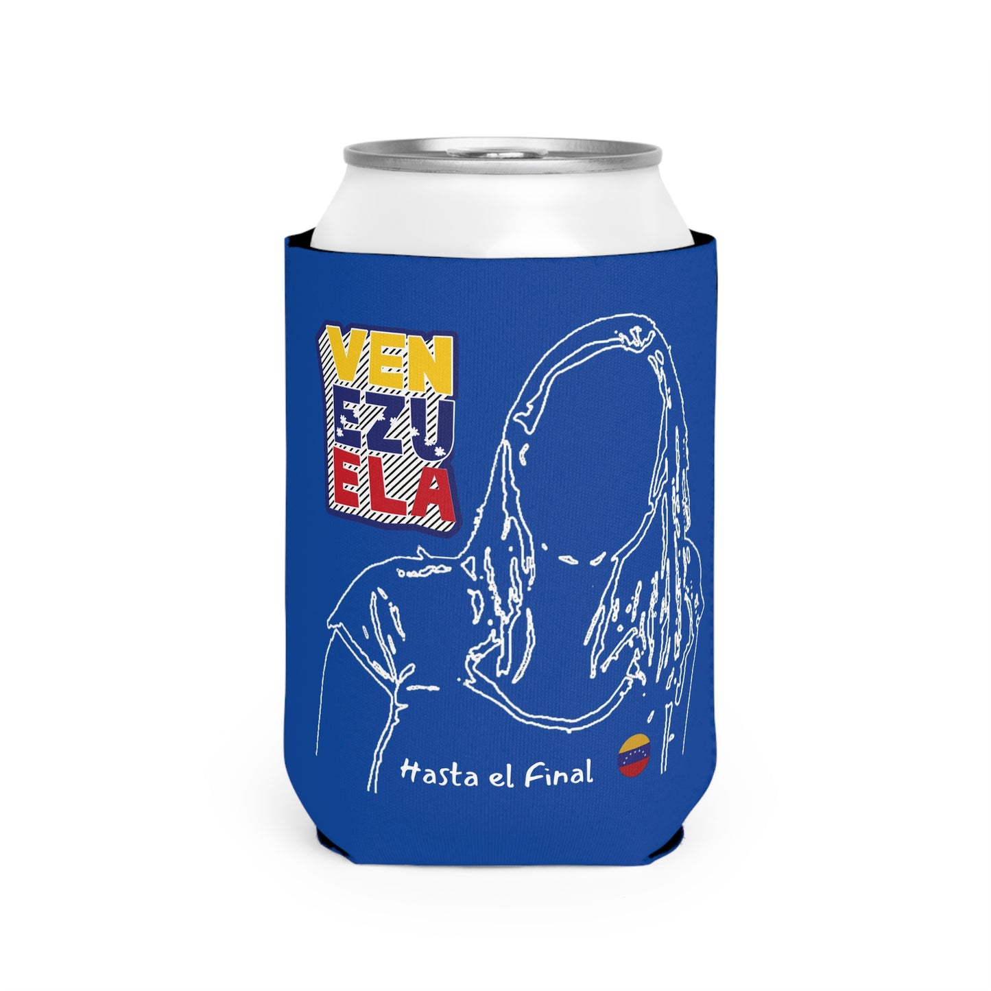 Venezuela hasta el final Can Cooler Sleeve