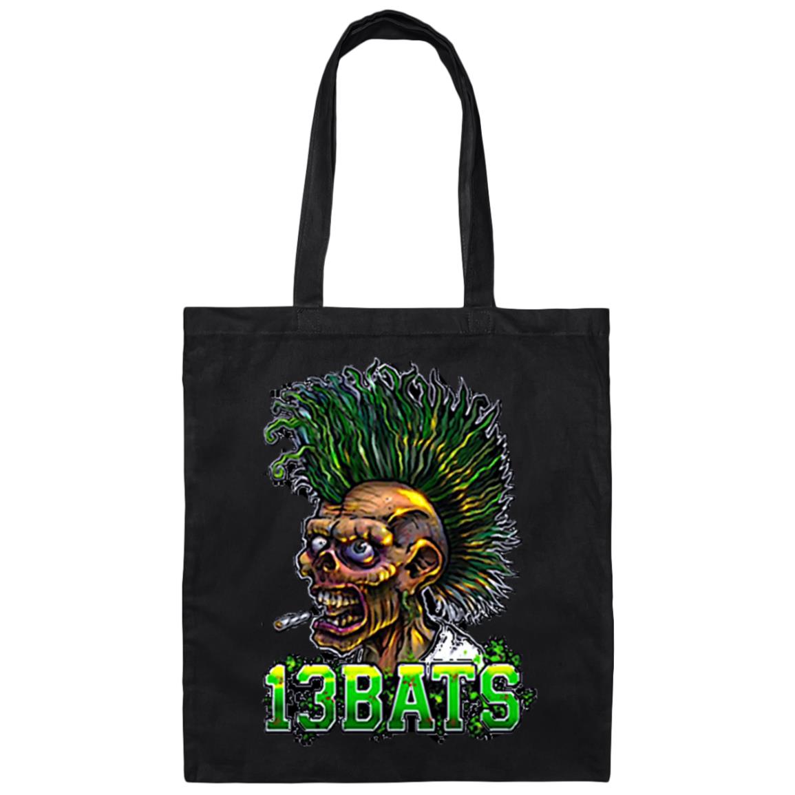13 Bats Punk Tote Bag