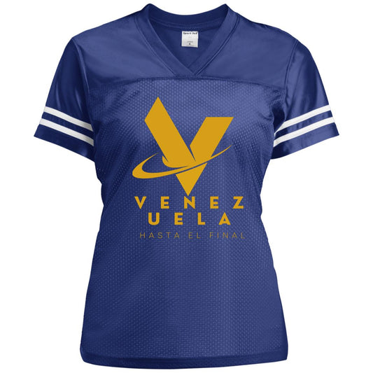 Jersey de Mujer Azul Venezuela con Maria Corina hasta el final