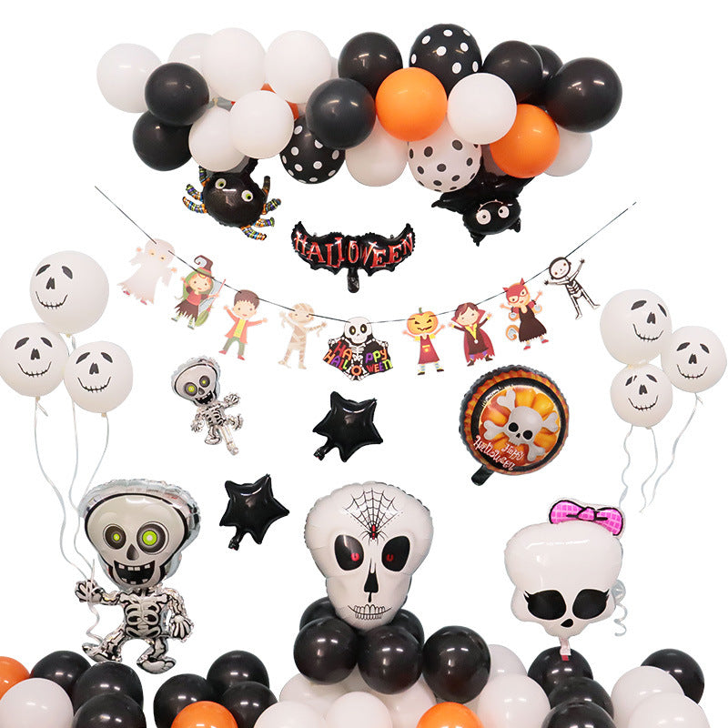 Halloween Balloon Bunches