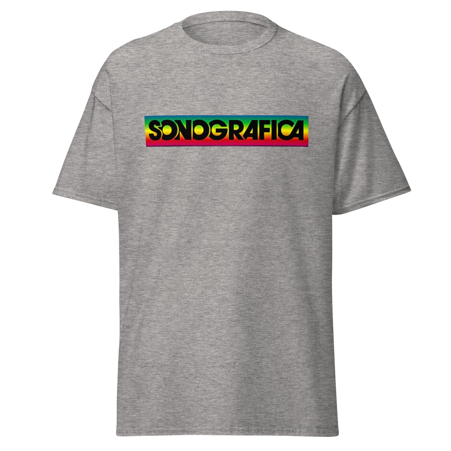Camiseta Sonografica clásica sport grey