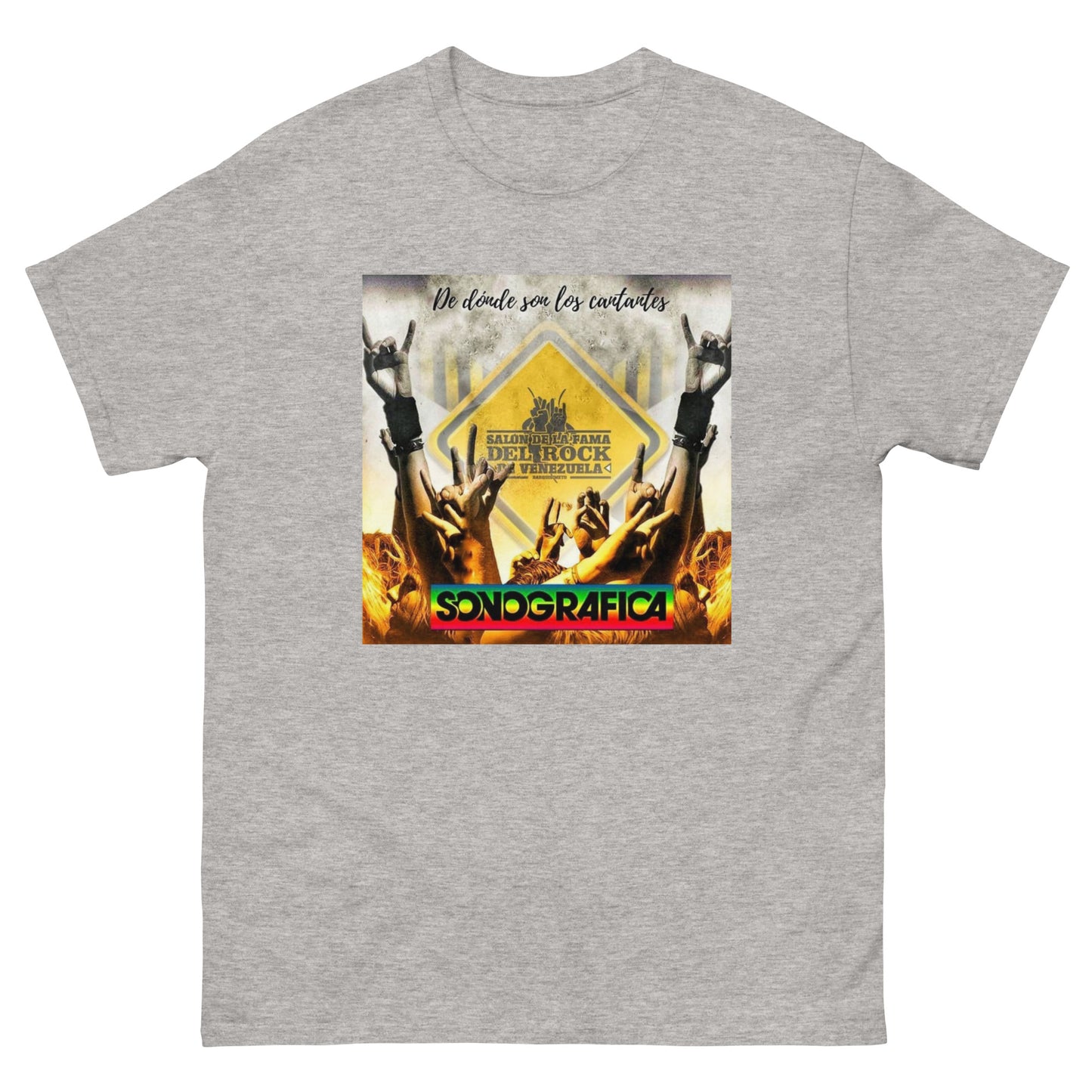 Camiseta Sonografica Salon Fama Rock Venezuela