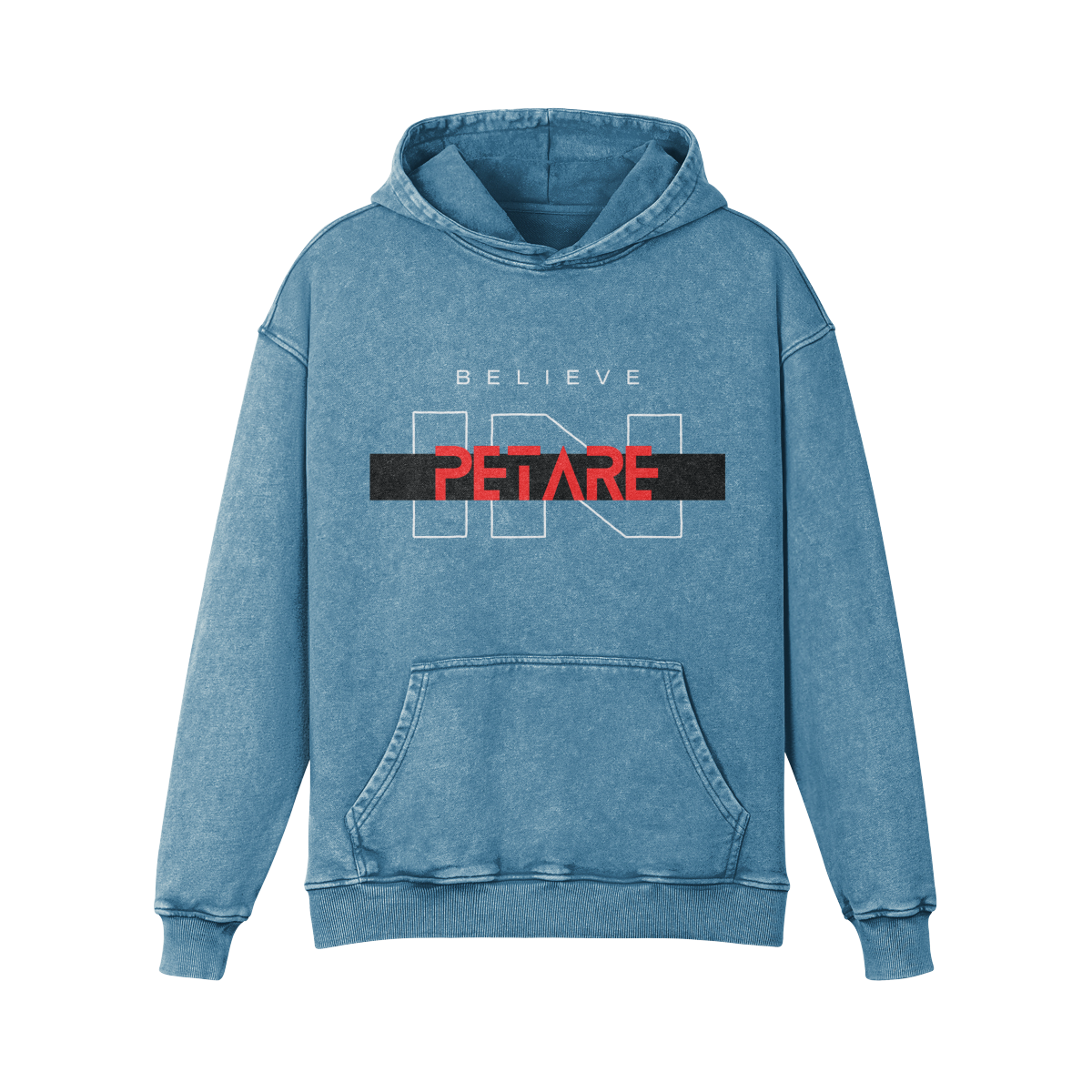 Believe in Petare Heavyweight Oversized Hoodie
