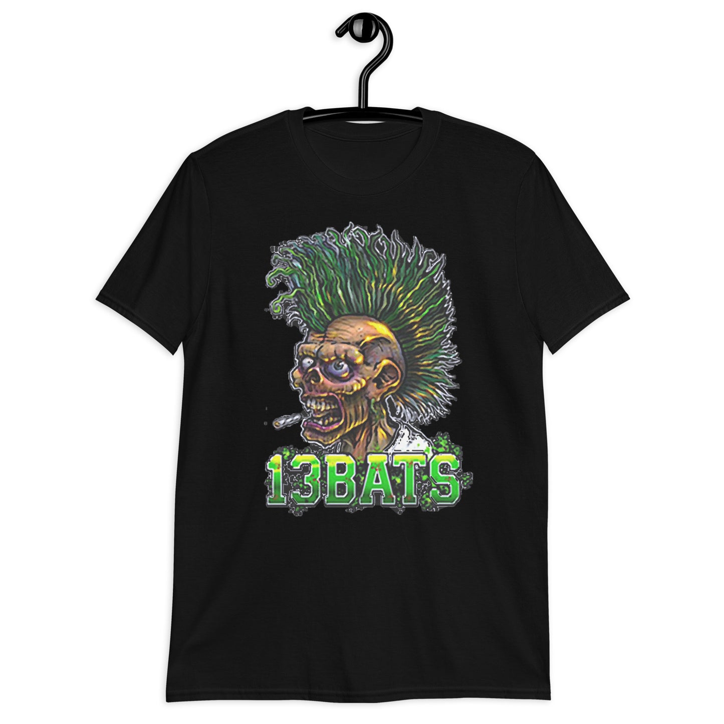 13 Bats Punk Black T-Shirt