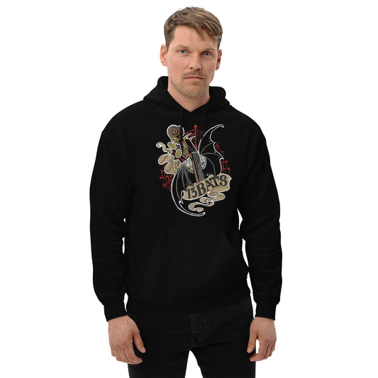 13 Bats Wins and Doublebass Unisex Hoodie