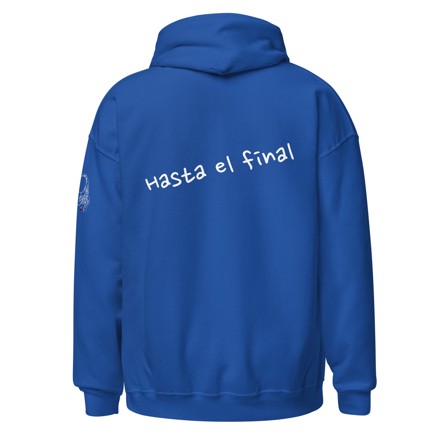 Sudadera con capucha Venezuela hasta el final con Maria Coria