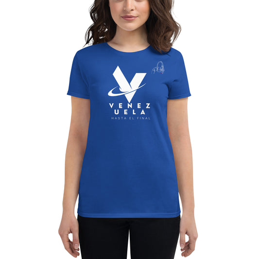 Camiseta para mujer Venezuela hasta el final