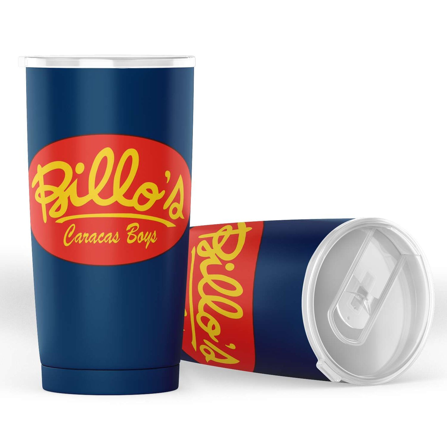 Vaso Travel Billos Tradicional Azul