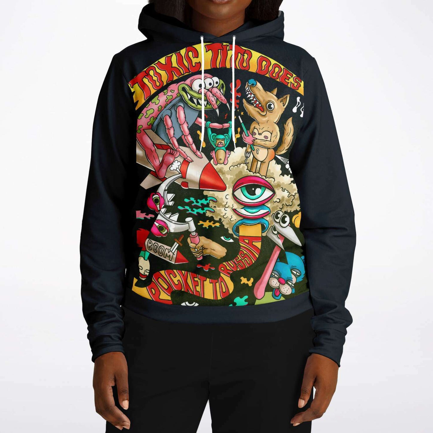 Toxic Tito Does Fashion Hoodie