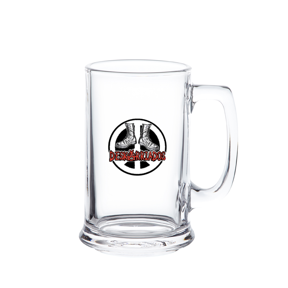 Deskarriados Beer Glass 13 oz