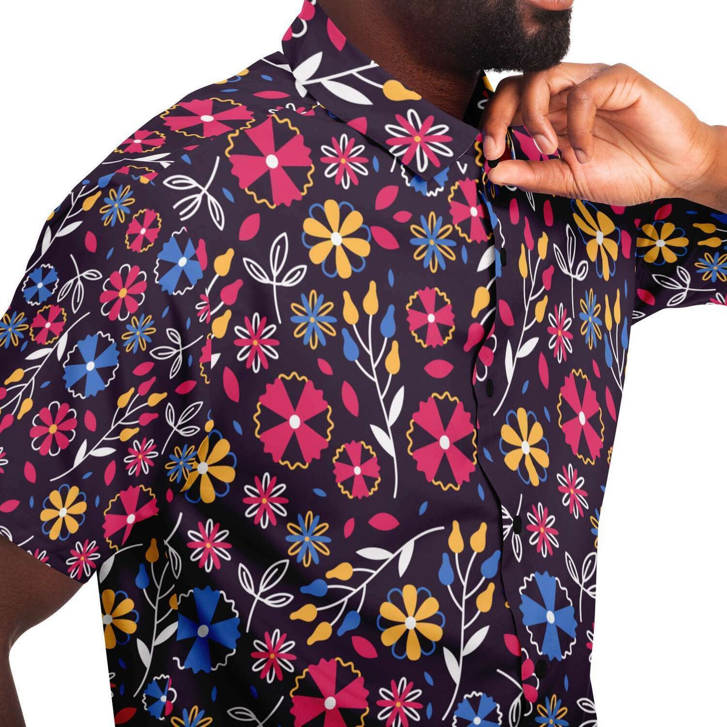 DESKA Clothing Floral Hawaiiian Shirt
