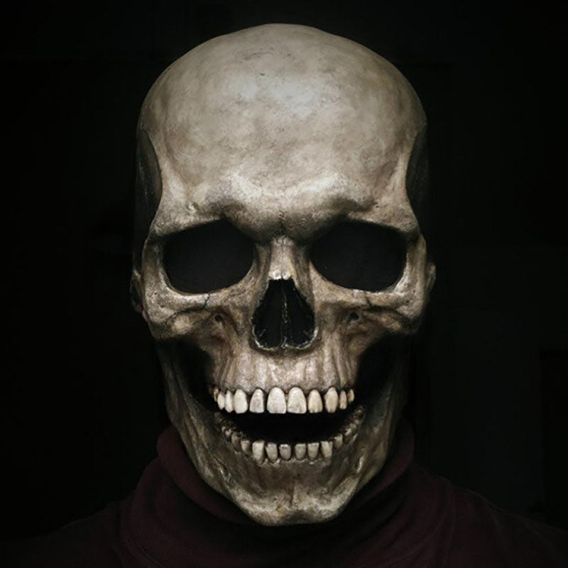 Halloween Mouth Moving Mask Skull