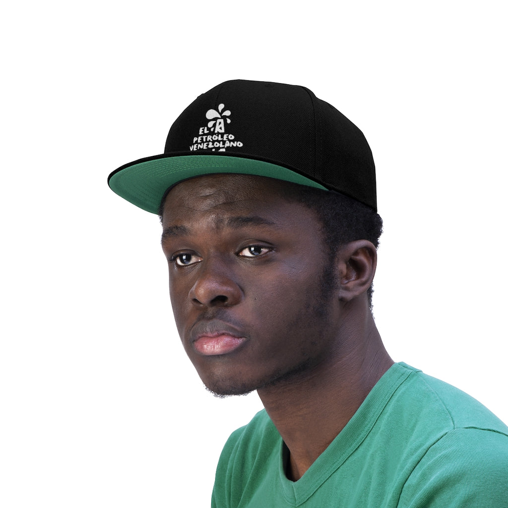 Gorra Plana el Petróleo Venezolano