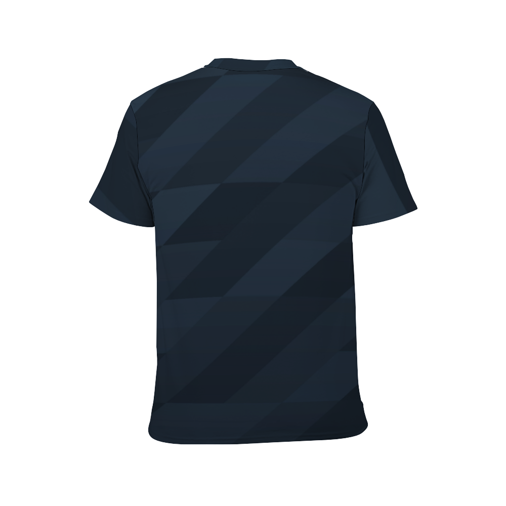 Buisy Black Gradient T-Shirt