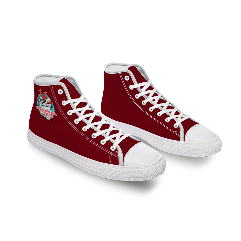 Botines Sinfonía Desordenada Vinotinto