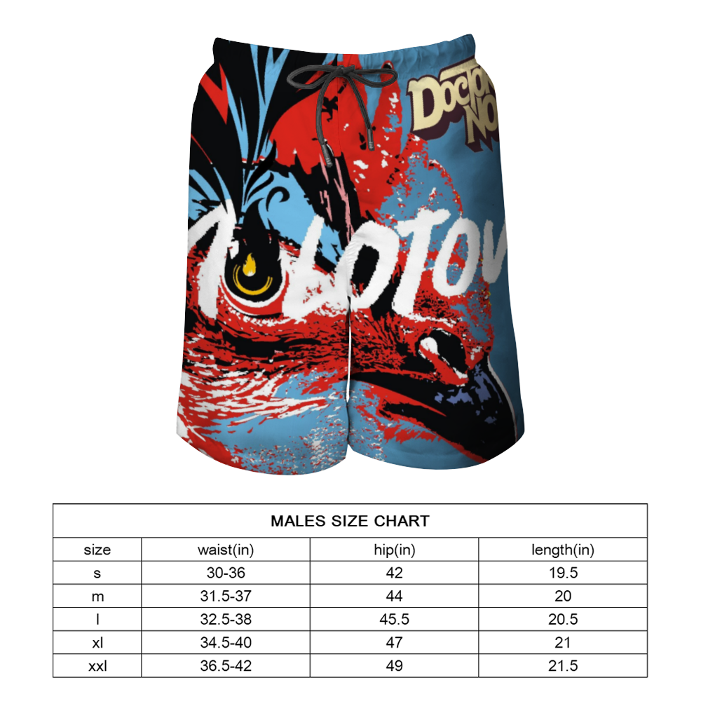 Doctor No Molotov Men's Beach Short