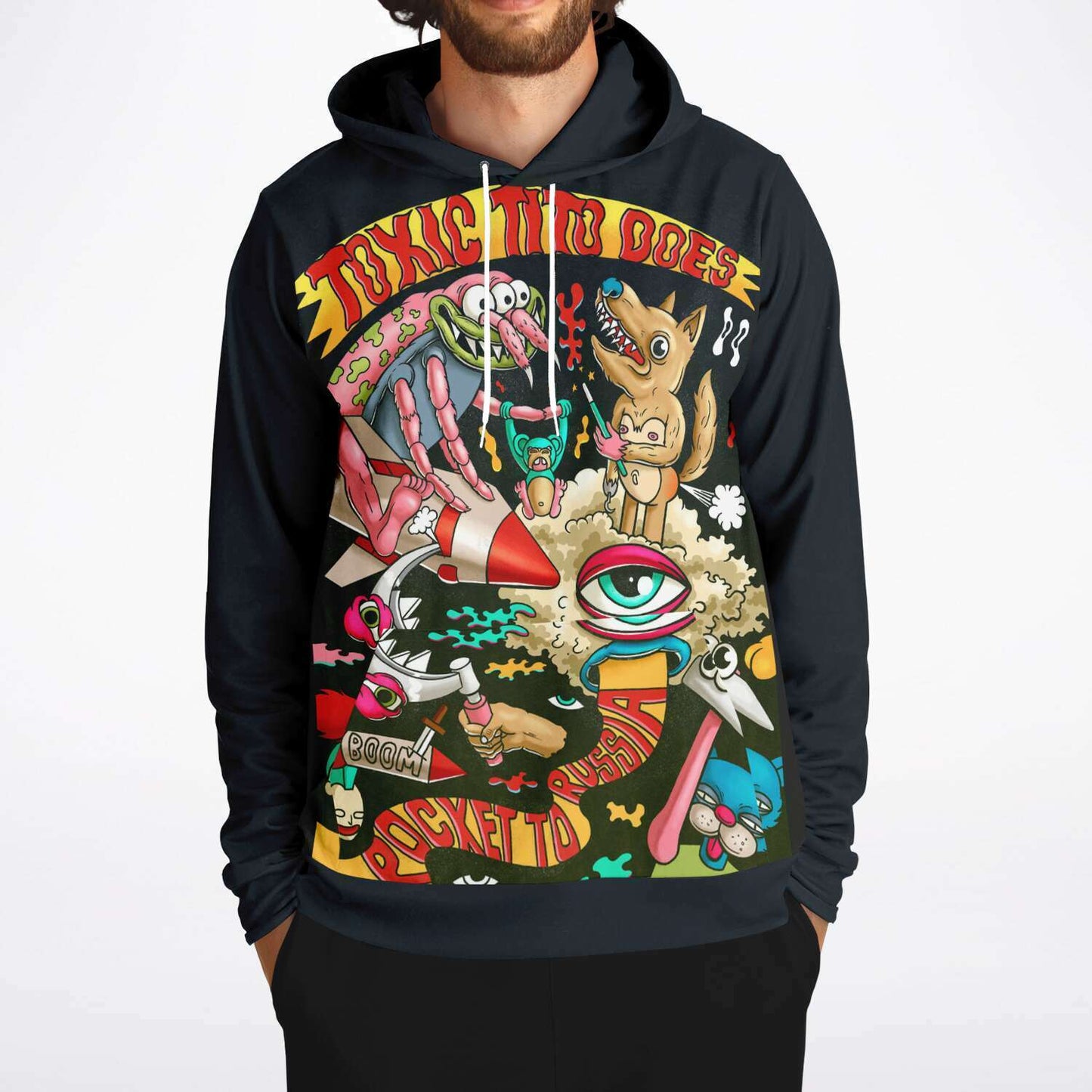 Toxic Tito Does Fashion Hoodie