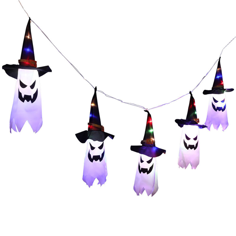 LED String Lights Ghost and Wizard