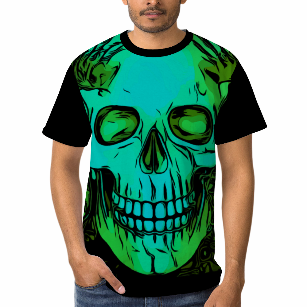 Skull Amethyst Mint T-Shirt