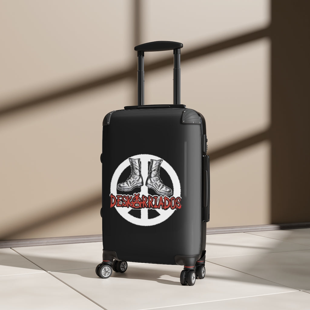 Deskarriados Classic Logo Cabin Suitcase Black