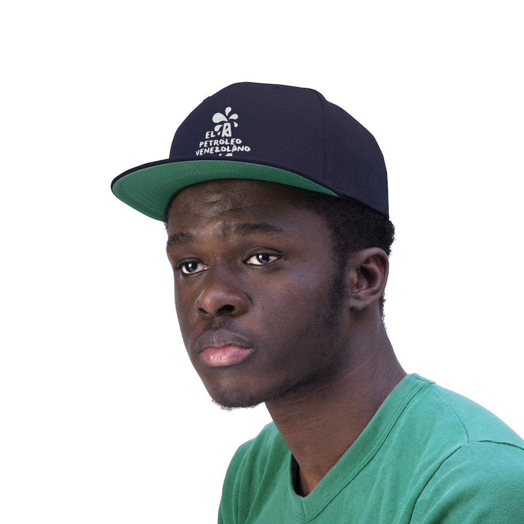 Gorra Plana el Petróleo Venezolano