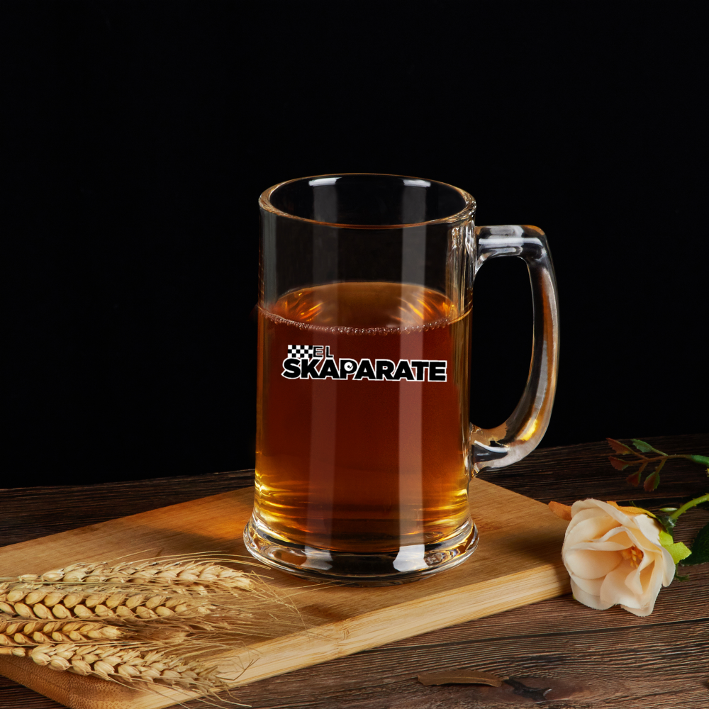 El Skaparate Beer Glass 13 oz
