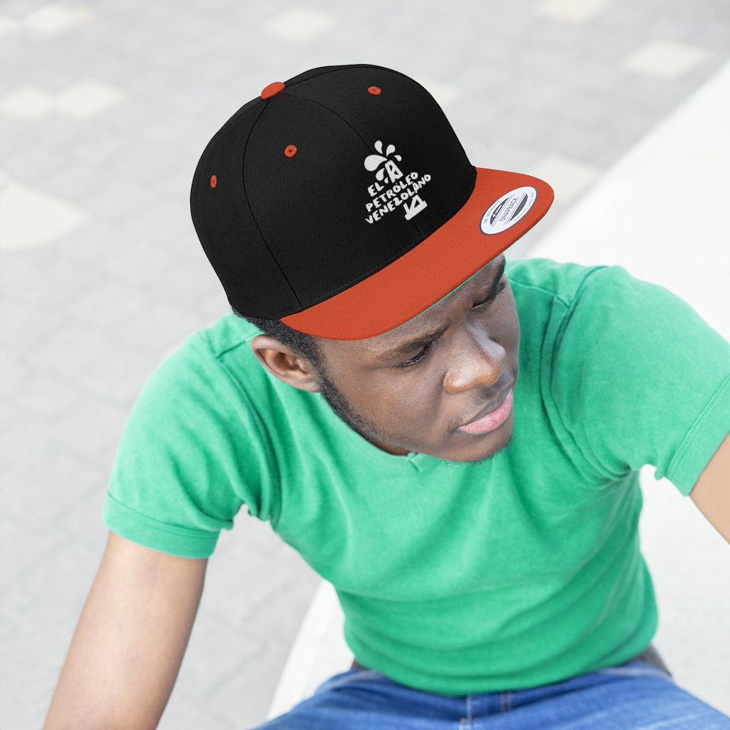 Gorra Plana el Petróleo Venezolano
