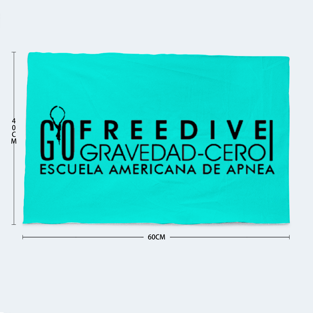 Freedive G0 Blue Bath Towel