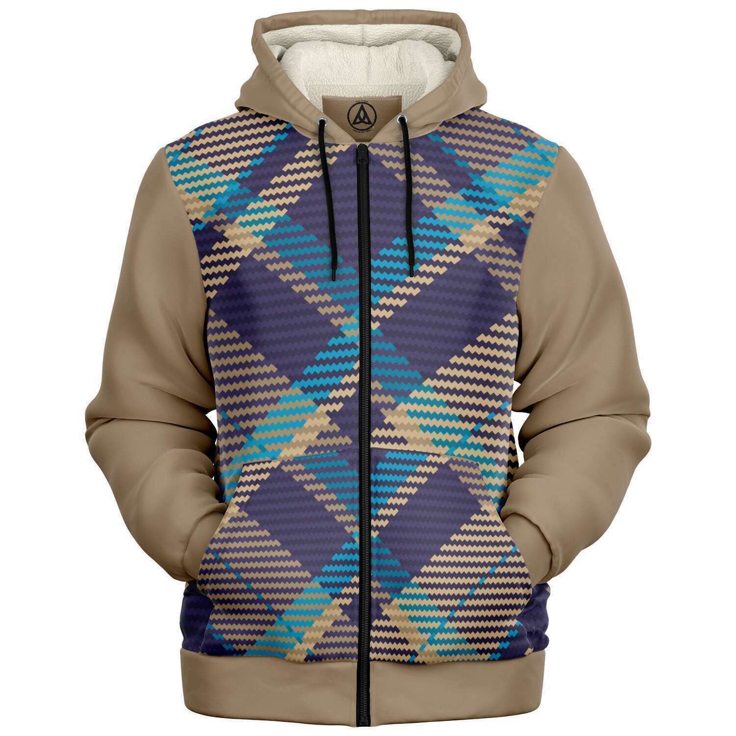 Blue Gold Breacan Microfleece Hoodie DESKA Clothing