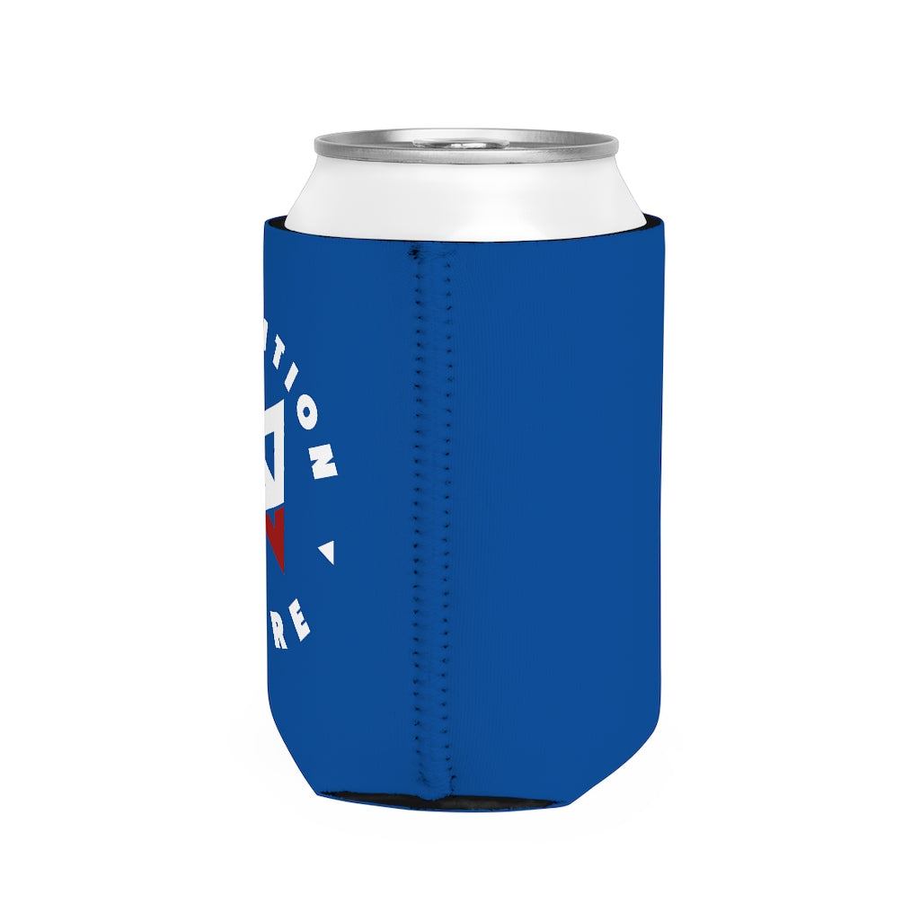 Demolition Amore Can Cooler Sleeve Blue