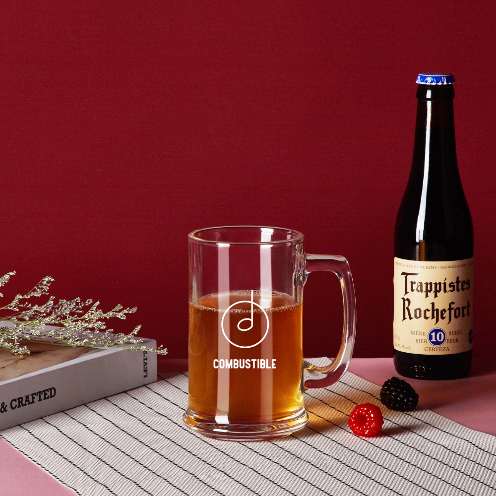Combustible Beer Glass 13 oz