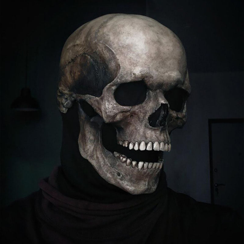 Halloween Mouth Moving Mask Skull