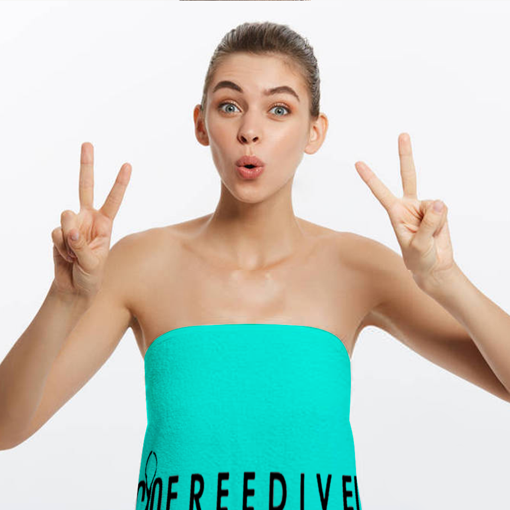 Freedive G0 Blue Bath Towel