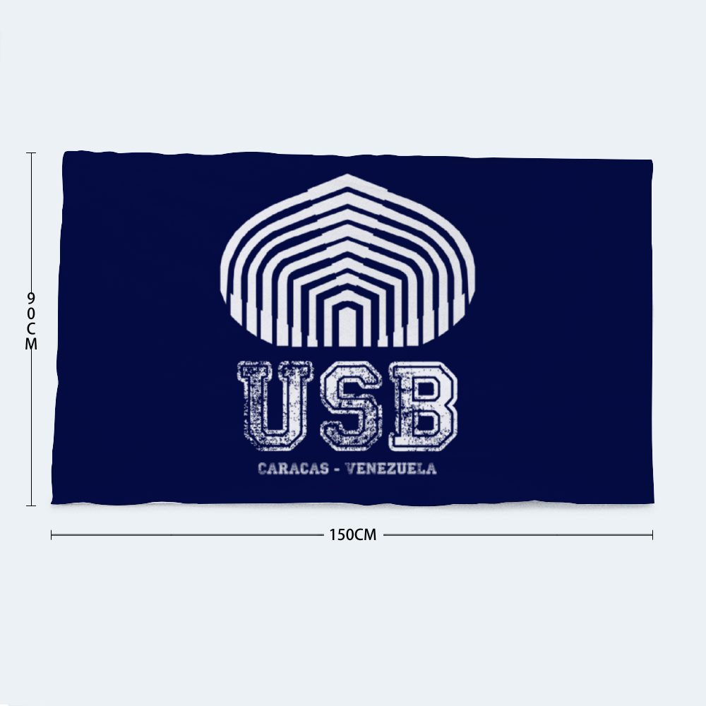 Toalla de Baño USB Azul Marino 90x150 cm