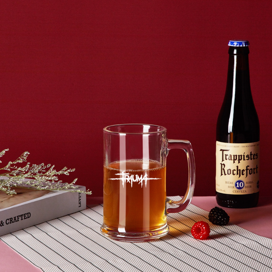 Trauma Beer Glass 13 oz