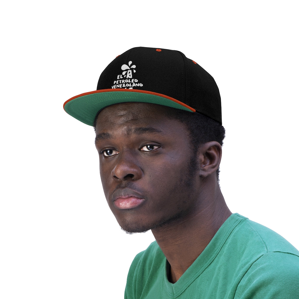 Gorra Plana el Petróleo Venezolano