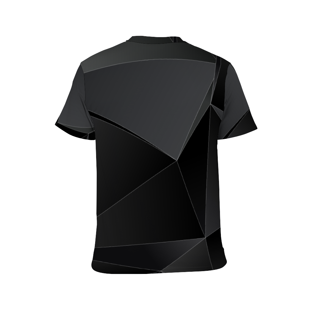 Fashion Lion Black Triangle T-Shirt