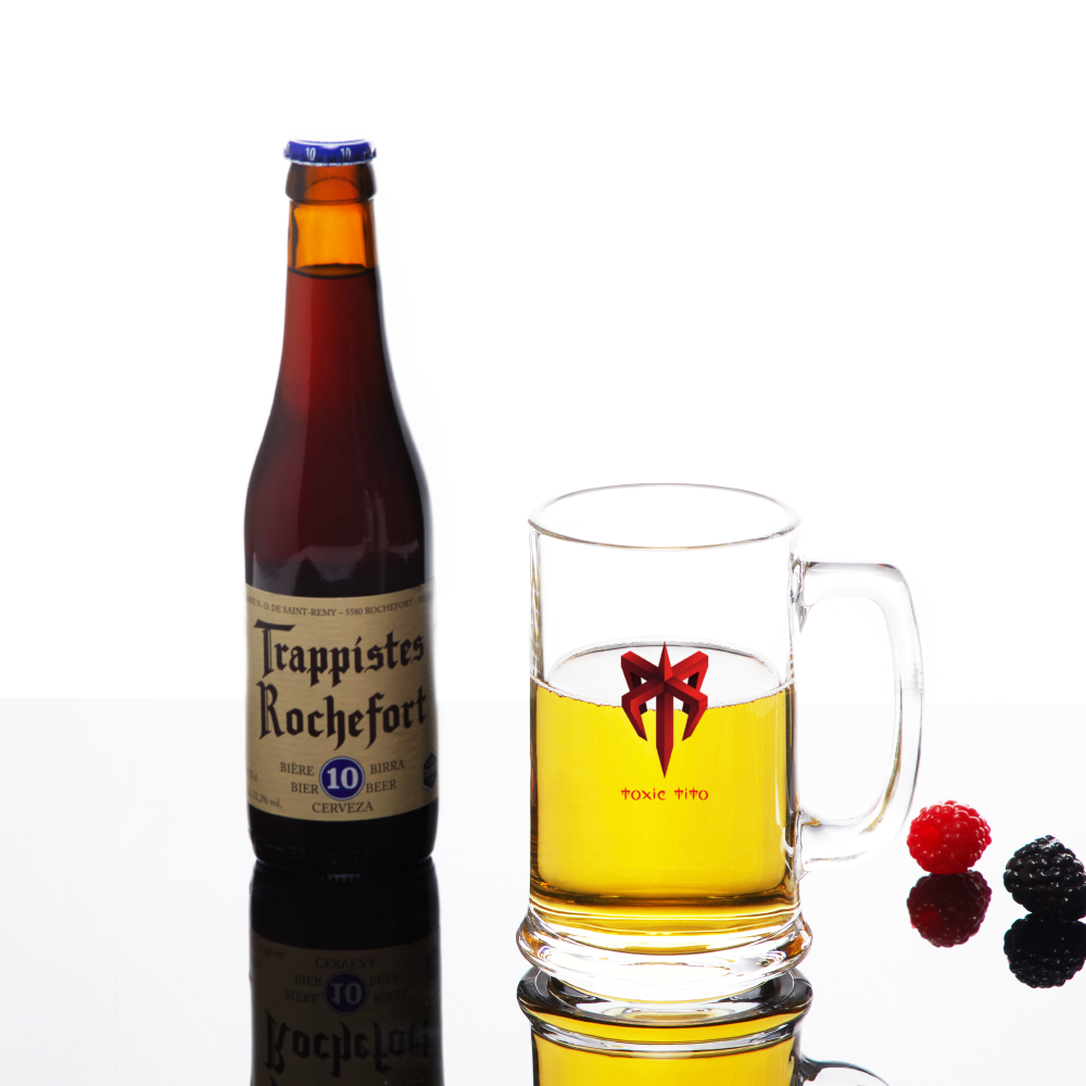 Toxic Tito Beer Glass 13 oz