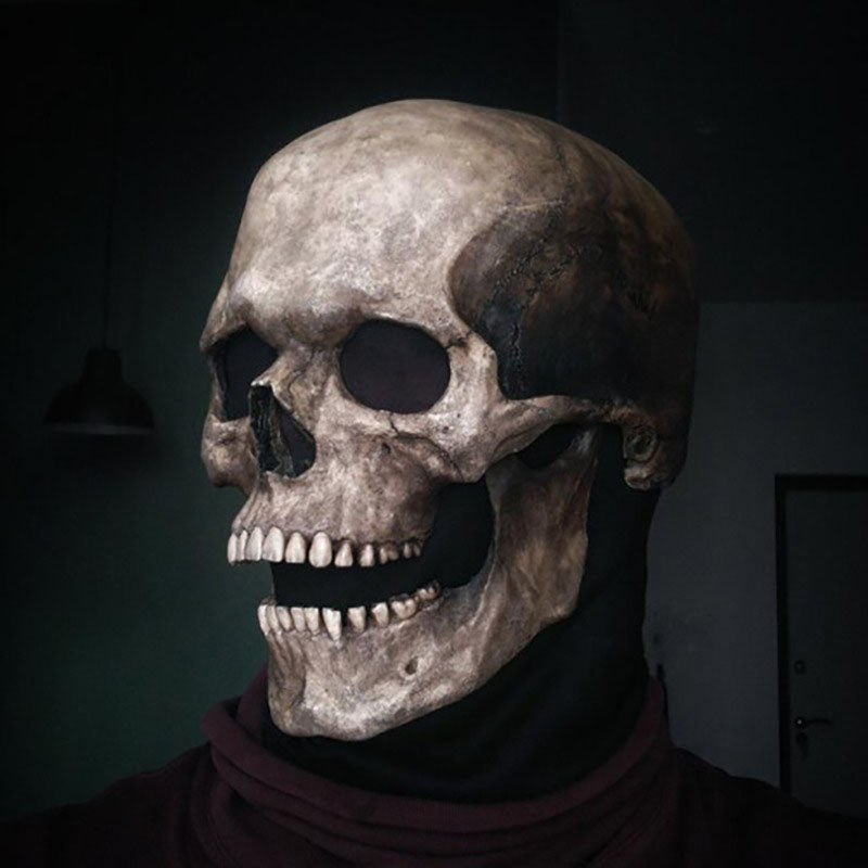 Halloween Mouth Moving Mask Skull
