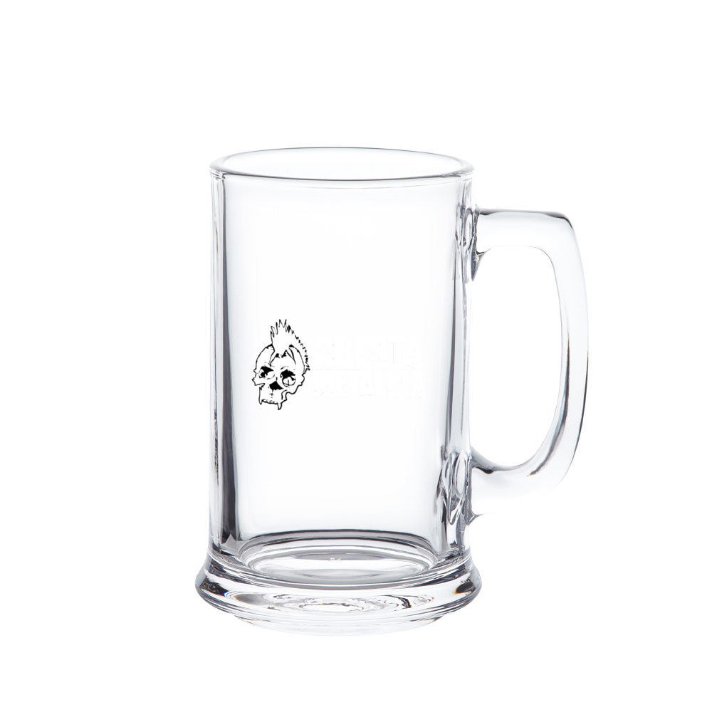 Cresta Metalica Beer Glass