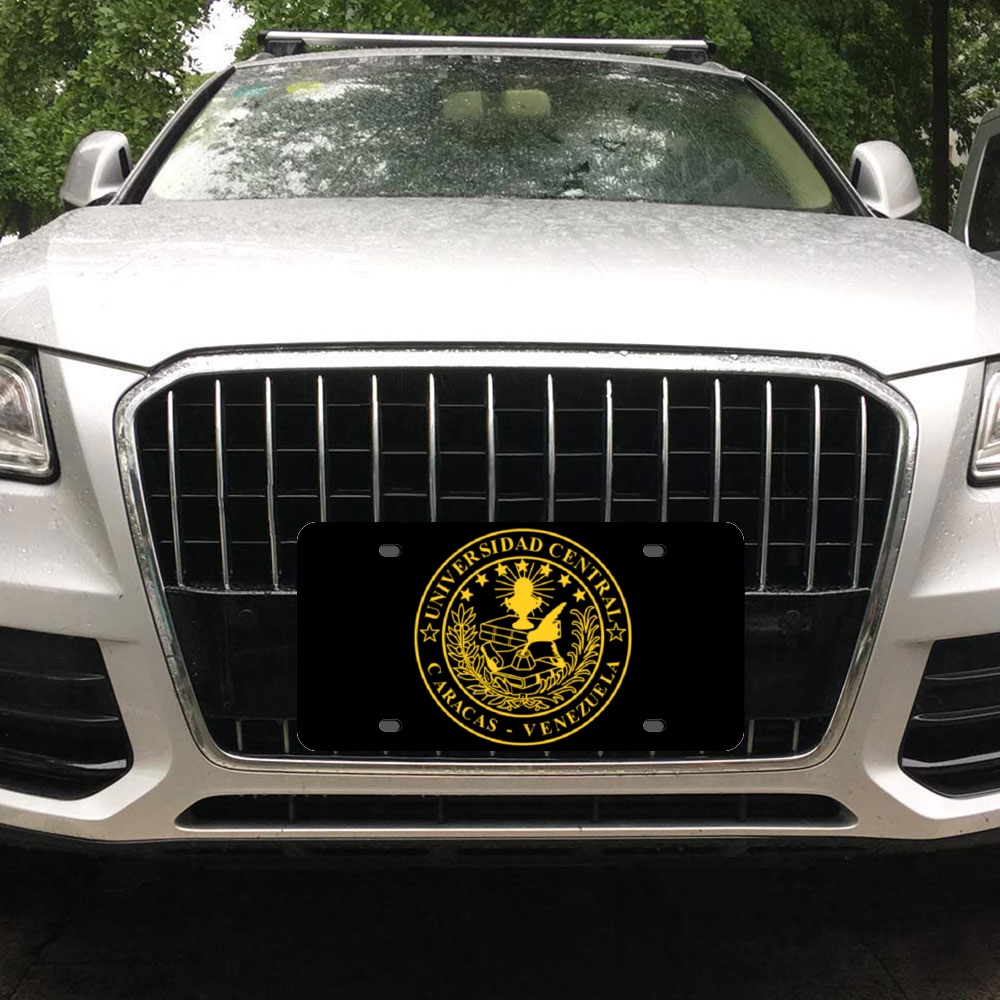 Placa decorativa de Auto UCV Gold