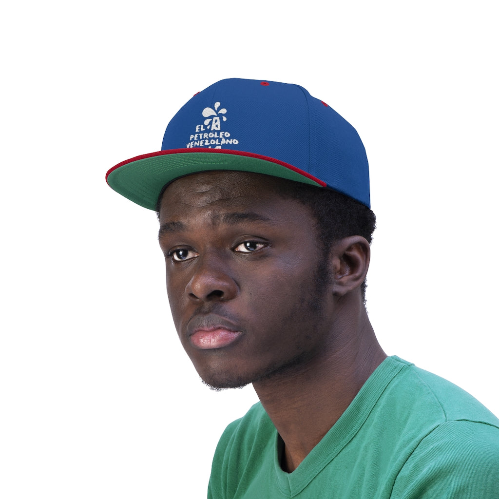 Gorra Plana el Petróleo Venezolano