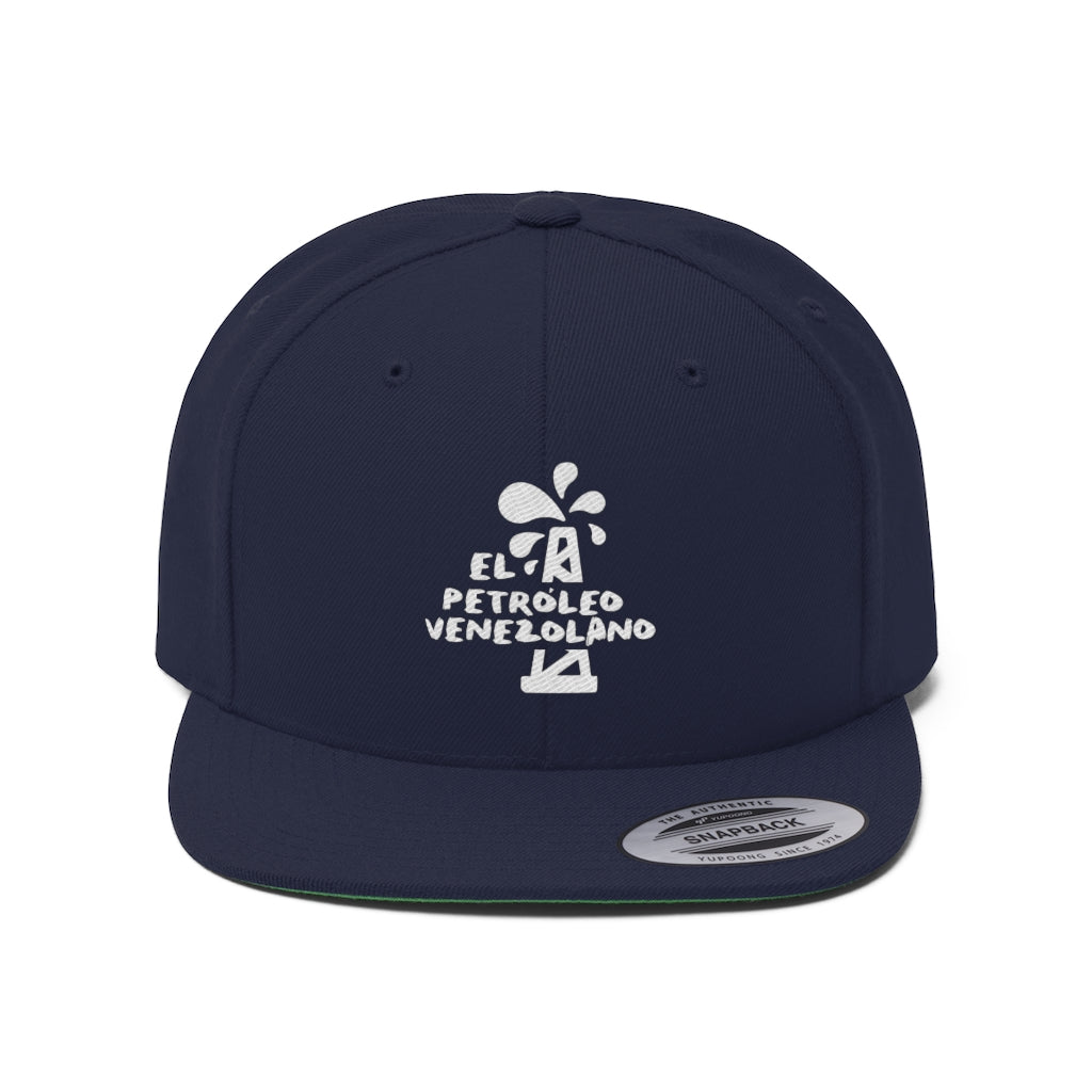 Gorra Plana el Petróleo Venezolano