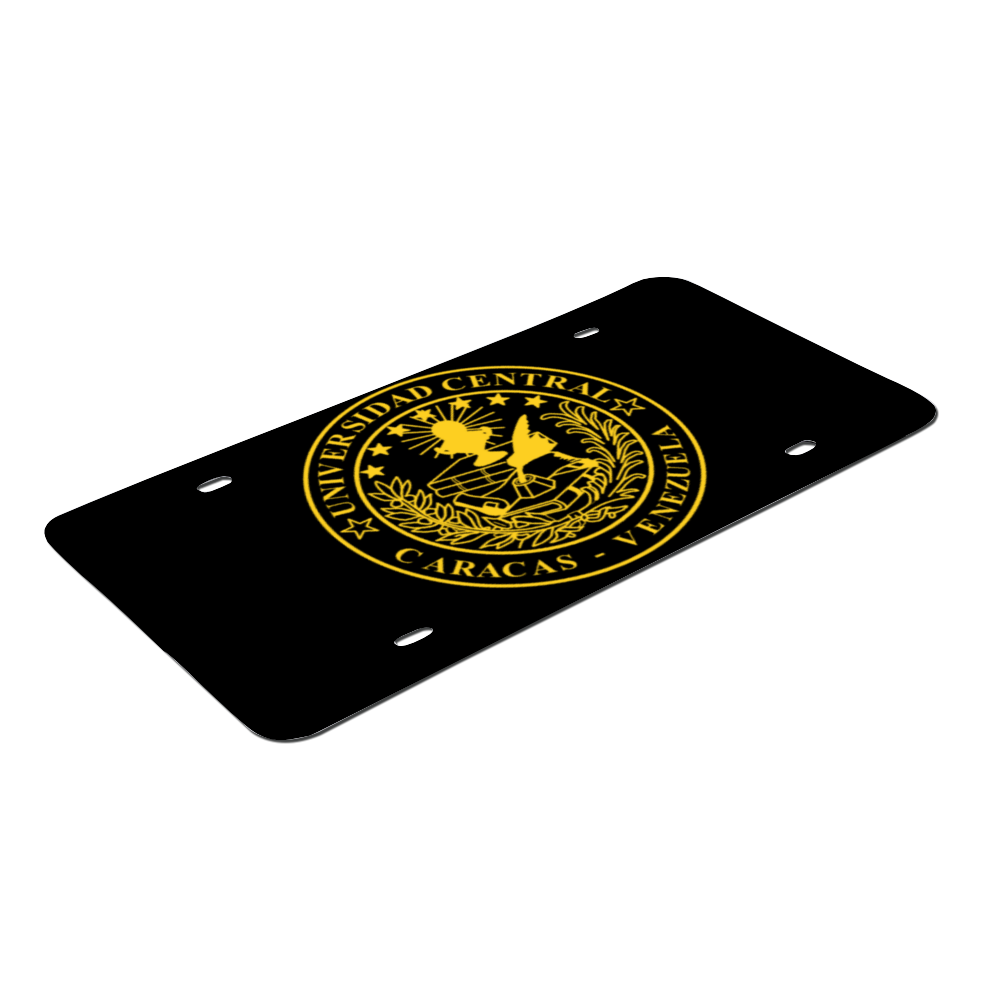Placa decorativa de Auto UCV Gold