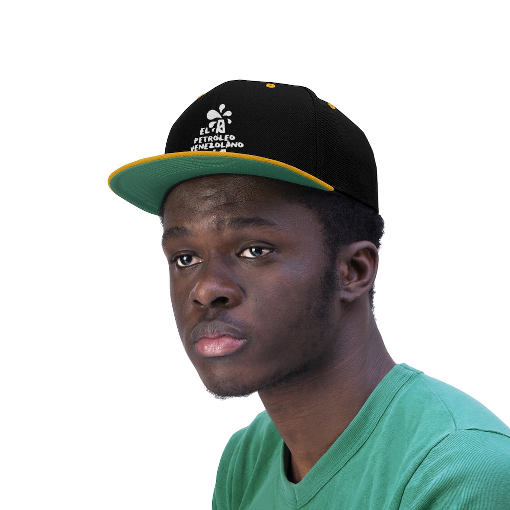 Gorra Plana el Petróleo Venezolano