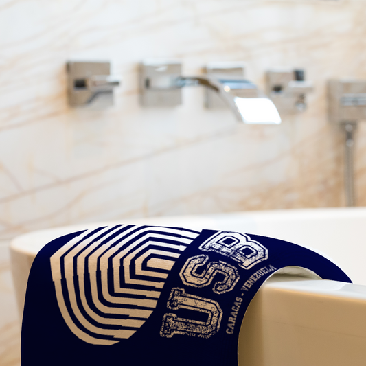 Toalla de Baño USB Azul Marino