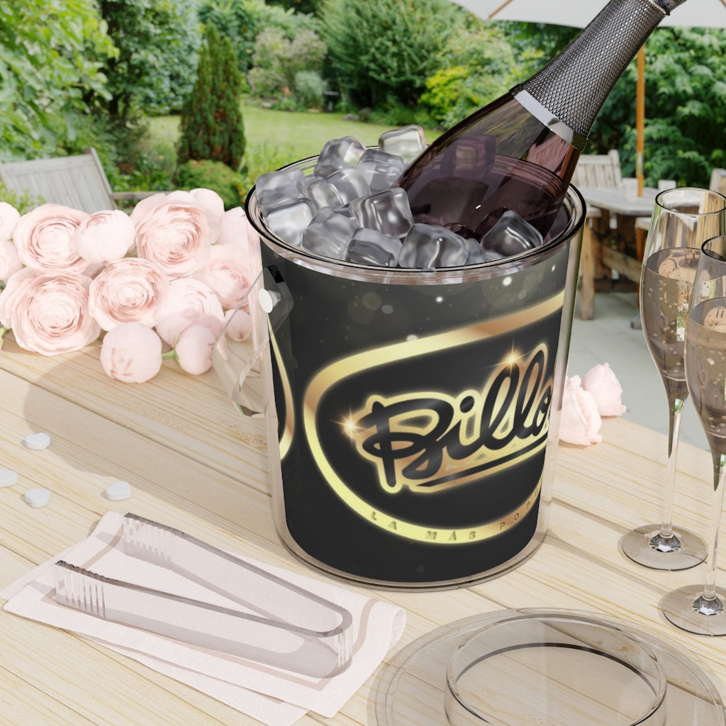 Billos Caracas Boys Ice Bucket with Tongs
