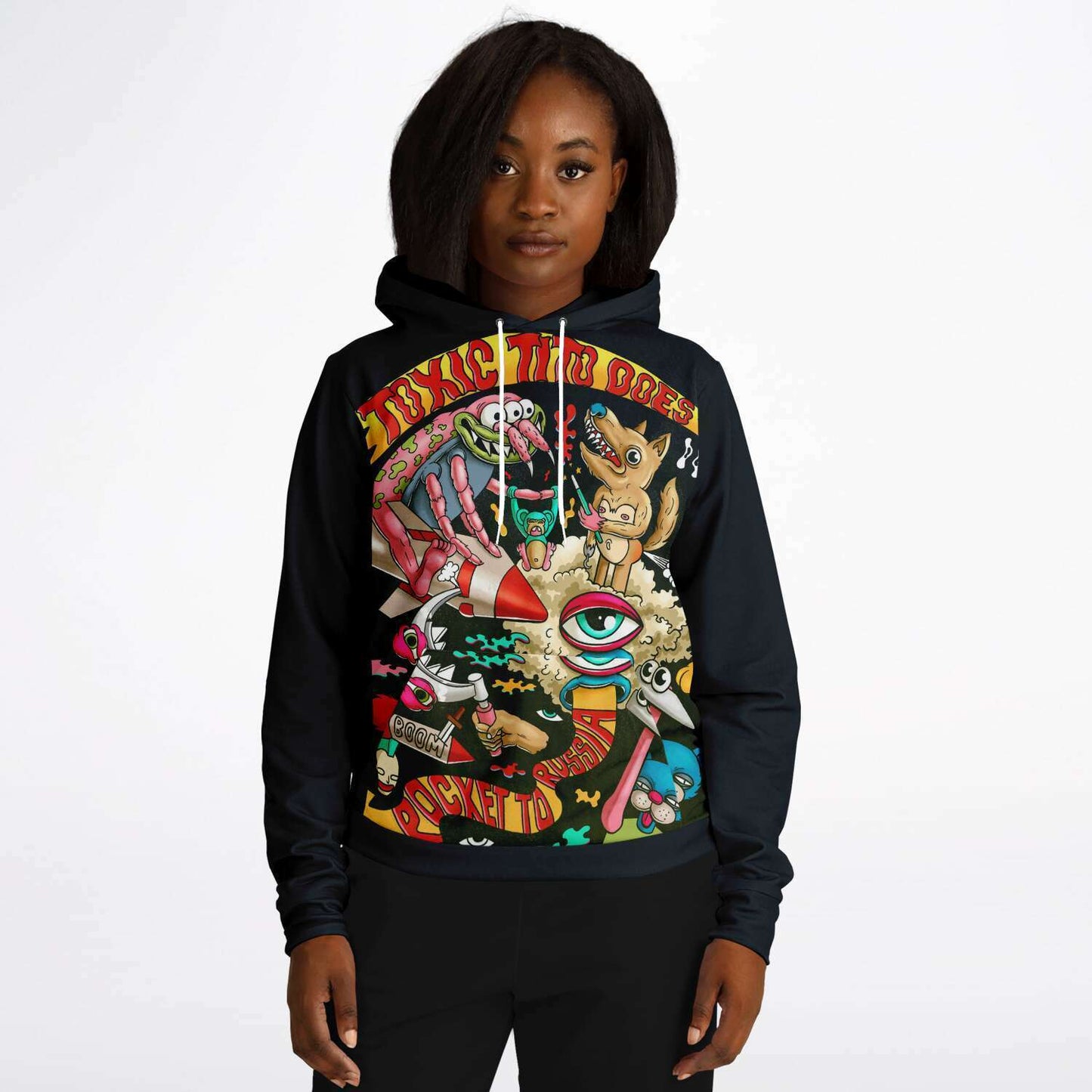 Toxic Tito Does Fashion Hoodie