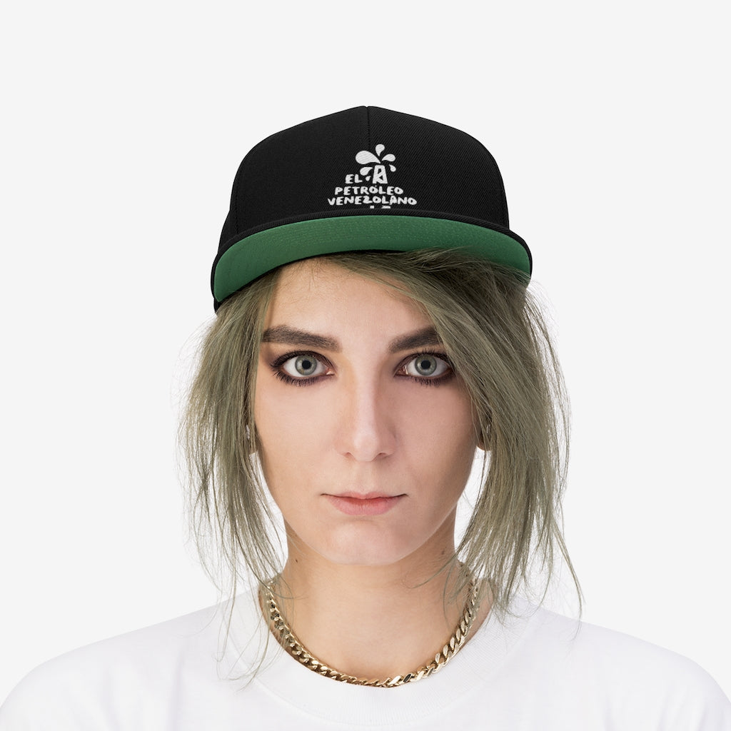 Gorra Plana el Petróleo Venezolano