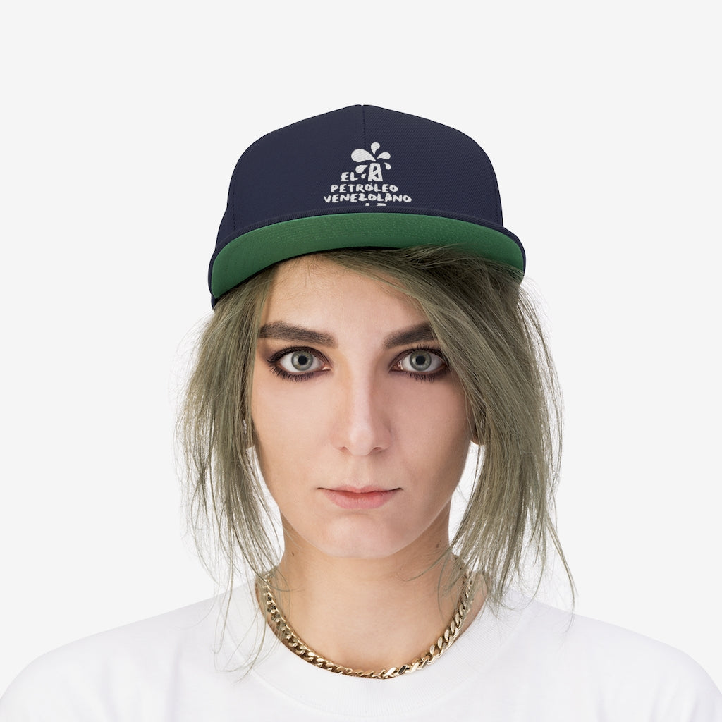 Gorra Plana el Petróleo Venezolano